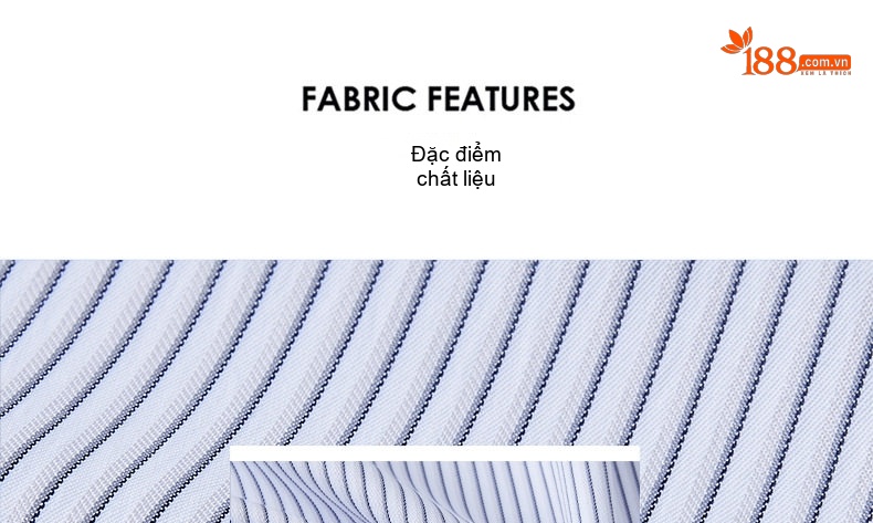 Áo Sơ Mi Nam Cotton Tơ Lụa Tay Ngắn Dáng Rộng Thoải Mái Màu Xanh Sọc chi tiết 2