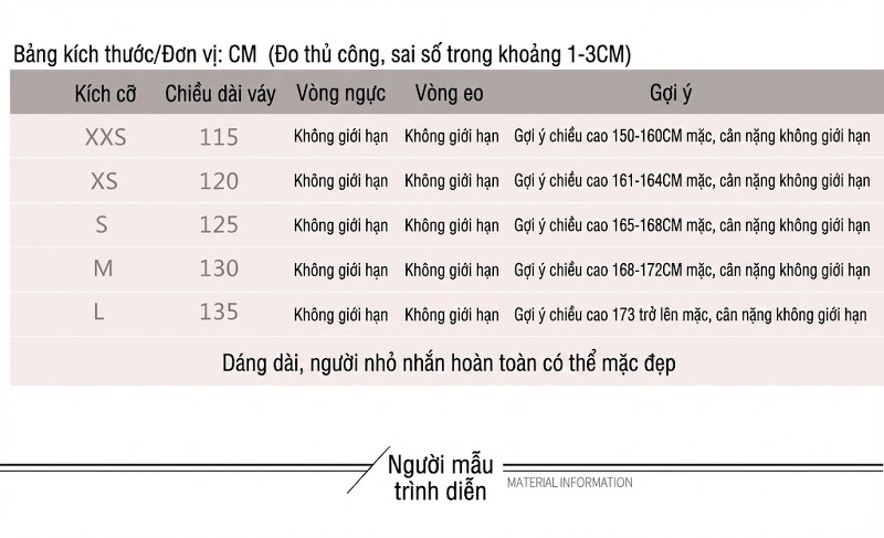 Váy Maxi Nữ Tay Dài Voan Lụa Họa Tiết Hoa Nhí Đi Biển Mùa Hè chi tiết 3