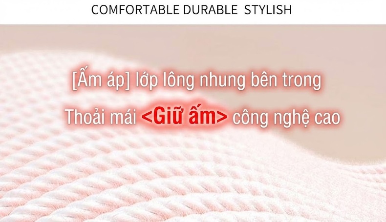 Quần Jean Nam Ống Đứng Co Giãn Lót Lông Cừu Dày Dặn Màu Xanh Dương Đậm chi tiết 9