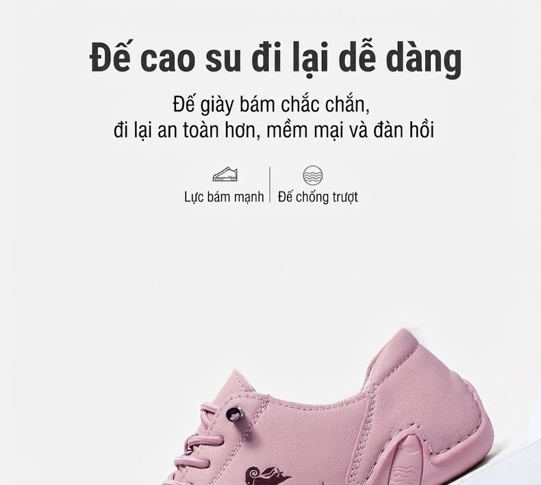 Giày Thể Thao Buộc Dây Nam/Nữ Da Mờ Chiều Cao Đế Khoảng 2cm Màu Trắng, Hồng, Xanh Dương, Xanh Lá... chi tiết 9
