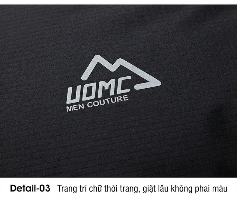 Áo Khoác Phao Nam Ba Lớp Chống Thấm Nước Mũ Rời Siêu Ấm chi tiết 41
