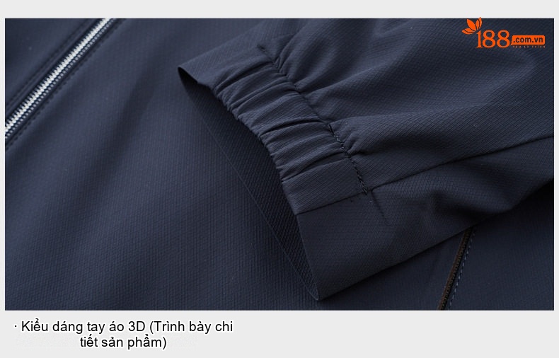 Áo Khoác Nam Có Mũ Trùm Đầu Phong Cách Doanh Nhân Thoải Mái Màu Xanh Navy, Xám chi tiết 25