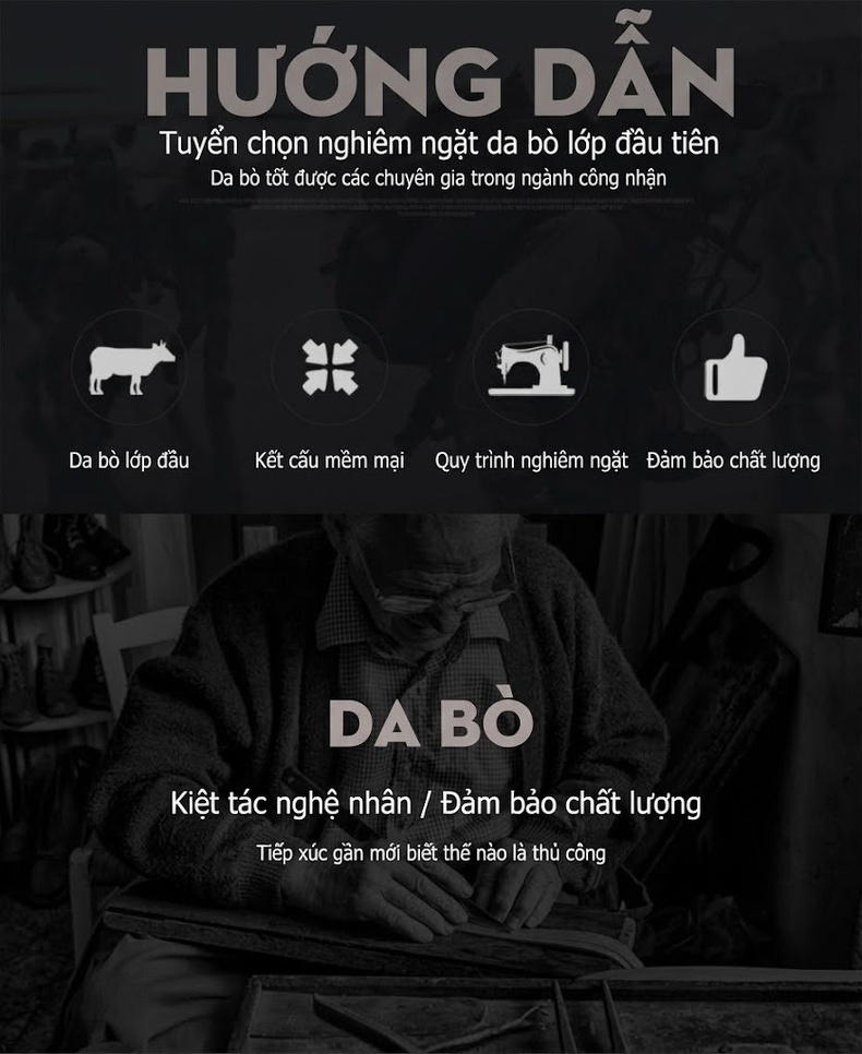Túi đeo ngực nam da thật retro phong cách thể thao, đeo chéo vai, da bò cao cấp chi tiết 3