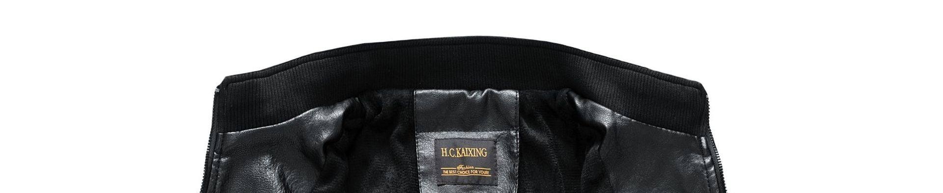 Áo Khoác Da PU Nam Lót Lông Thu Đông Dáng Motor Biker Màu Đen, Nâu, Xám, Xanh Rêu... chi tiết 13