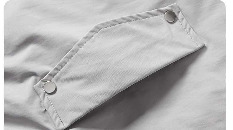 Áo Khoác Bomber Nam Dáng Rộng Phong Cách Retro Màu Xanh Olive, Đen, Xám... chi tiết 17