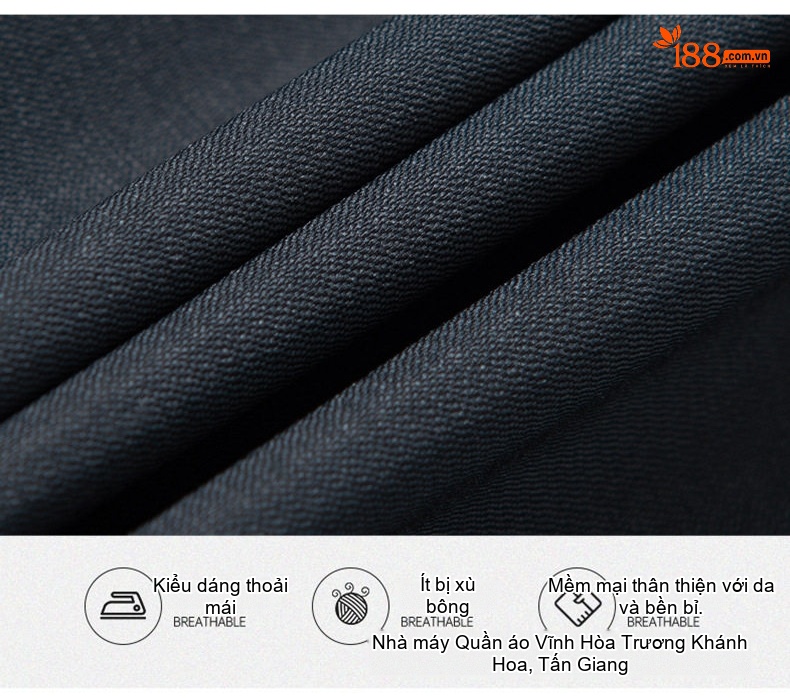 Áo Khoác Nam 2 Mặt Cotton Có Mũ Tháo Rời, Size Lớn Màu Đen, Xám chi tiết 6