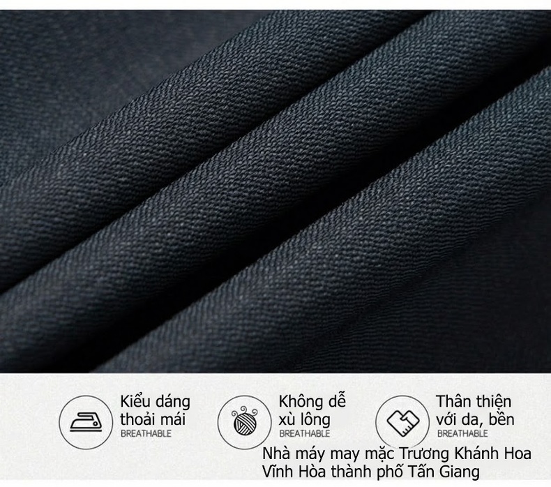 Áo Khoác Phao Nam Hai Mặt Có Mũ Trùm Đầu Lớn, Mũ Có Thể Tháo Rời Màu Đen chi tiết 5