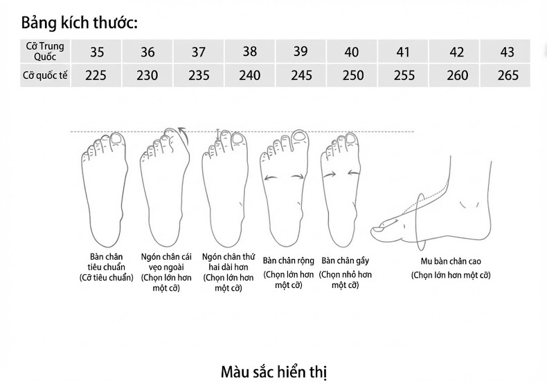 Giày Martin Nữ Cao Cổ Da Bóng Size Lớn Chiều Cao Đế Khoảng 3cm Màu Trắng, Đen, Nâu, Đỏ... chi tiết 5