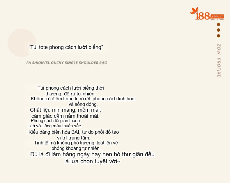 Túi Tote Nữ Da Bóng Đeo Vai, Đeo Chéo, Dung Tích Lớn, Phong Cách Thời Trang Màu Nâu chi tiết 2