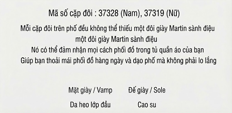 Giày Boot Nam Da Mờ Cổ Cao Có Dây Kiểu Martin Chiều Cao Đế Khoảng 4cm Màu Nâu chi tiết 6