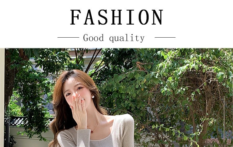 Váy Dệt Kim Dài Tay Nữ Thu Đông dáng chữ A Chiết Ly Ôm Eo Màu Xám, Đen, Nâu, Kem chi tiết 1