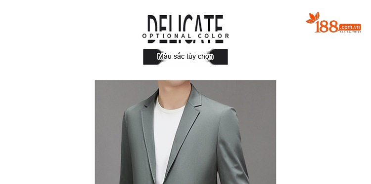 Áo Vest Nam Cotton Kiểu Hàn Quốc Dáng Ôm Màu Trắng Kem, Xanh Navy, Xanh Rêu chi tiết 8