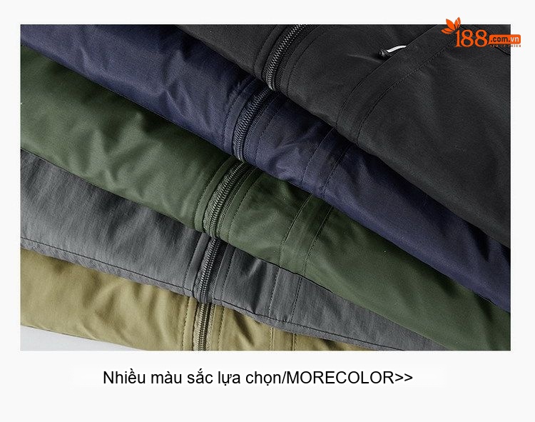 Áo Gile Nam Lót Lông Cừu Non Dày Dặn Hai Mặt Màu Xanh Rêu, Xám, Xanh Navy, Nâu... chi tiết 6