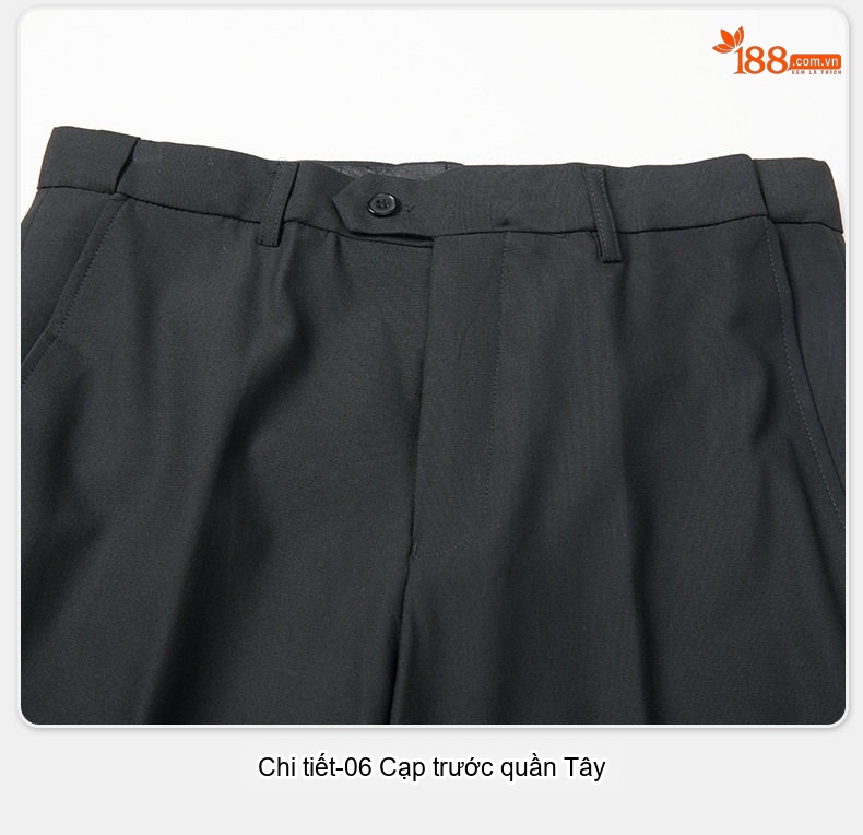 Bộ Vest Nam Áo Blazer Xẻ Tà Hai Bên Màu Đen chi tiết 23