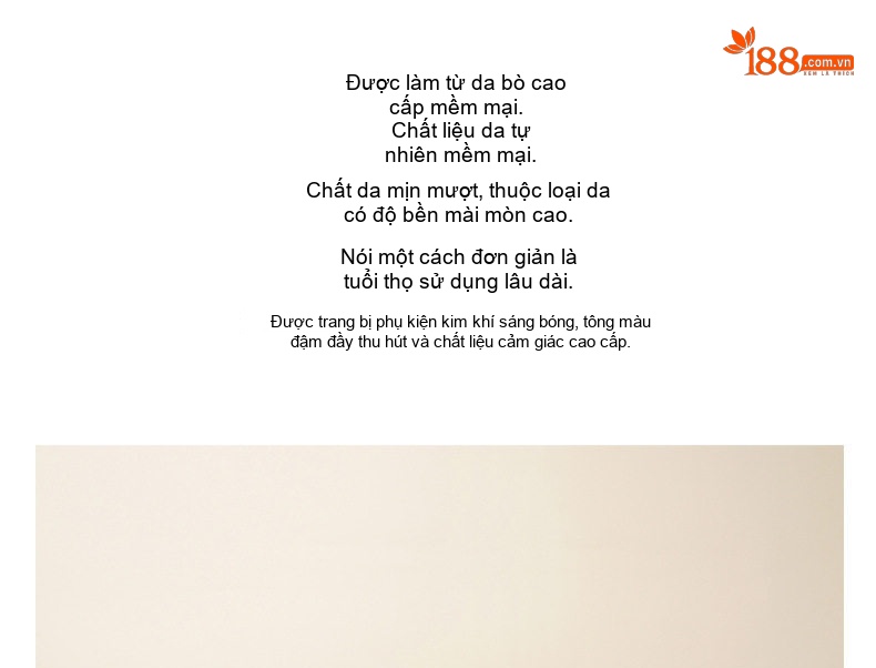 Túi Đeo Vai Nữ Da Thật Dáng Trăng Khuyết Đan Dây Phong Cách Thanh Lịch Màu Vàng Be chi tiết 3