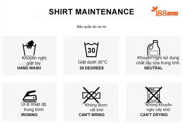Áo Sơ Mi Nam Tay Dài In Họa Tiết Đối Xứng Chống Nhăn Dáng Ôm Màu Đen, Trắng, Vàng chi tiết 11