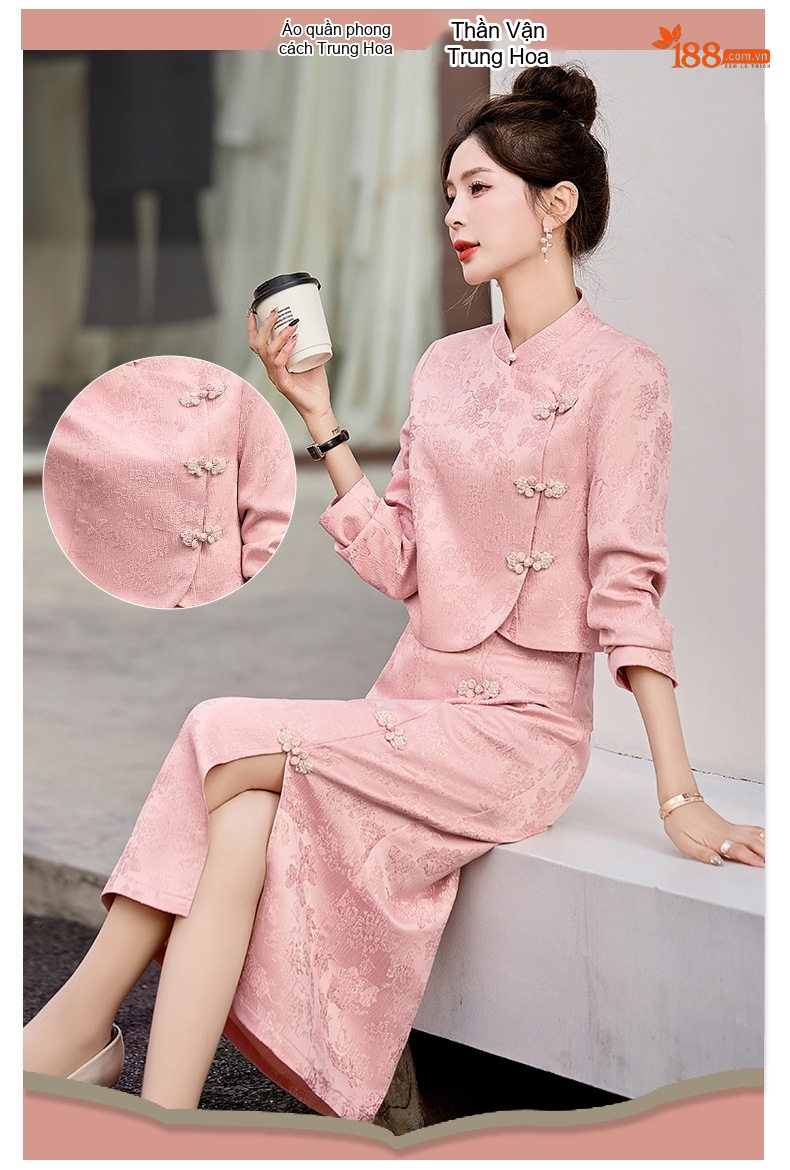 Áo Khoác Nam Lót Lông Chồn Dáng Dài Trung Niên Da Mềm Màu Đen chi tiết 5