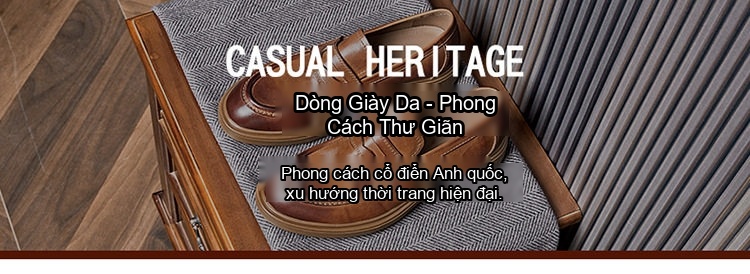 Giày Lười Nam Da Thật Đế Cao Khoảng 3.5cm Phong Cách Anh Quốc Màu Đen, Nâu, Xanh Lá chi tiết 1