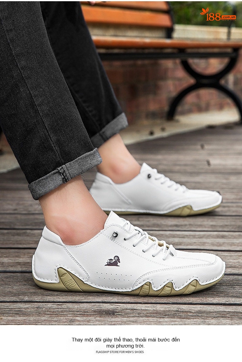 Giày Martens Nam Nữ Da Mờ Buộc Dây Chiều Cao Đế Khoảng 3cm Màu Trắng, Nâu, Xám, Xanh... chi tiết 27