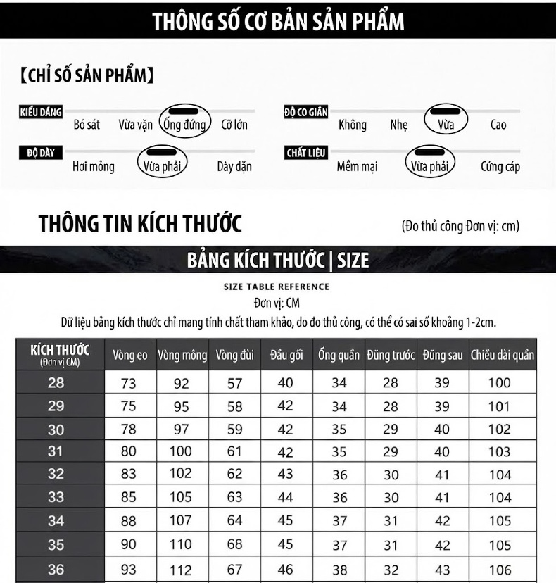 Quần Jean Nam Ống Đứng Dáng Rộng Co Giãn Nhẹ Phong Cách Casual Màu Xanh, Xám chi tiết 11