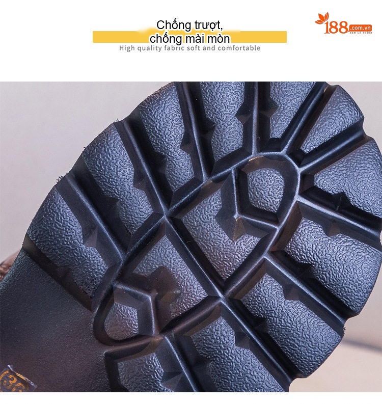 Boot Martin Nữ Da Bò Đế Dày Chiều Cao Đế Khoảng 5cm Màu Đen, Nâu chi tiết 8