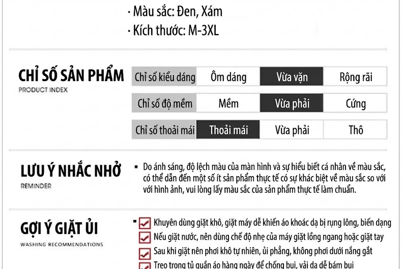 Áo Khoác Dạ Nam Trung Niên Dáng Dài Màu Đen, Xám chi tiết 5