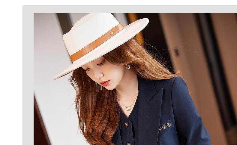 Bộ Vest Công Sở Nữ 3 Món Áo Khoác, Áo Gile, Quần Dài Màu Hồng, Kem, Xanh Navy chi tiết 15