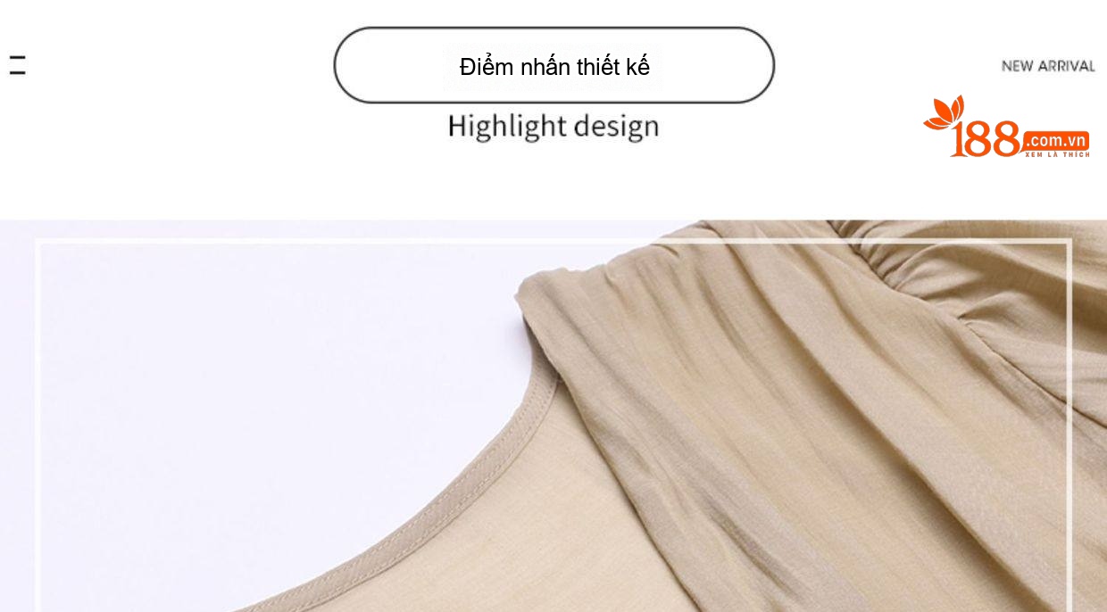 Váy Liền Thân Nữ Dáng Dài Tay Lỡ Cổ Chữ V Thanh Lịch Màu Xanh, Nâu, Trắng, Đen chi tiết 5
