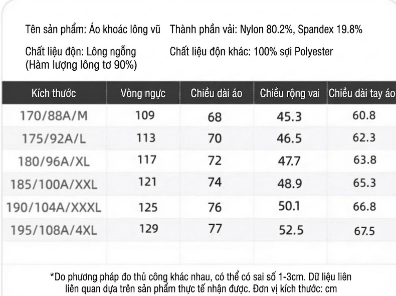 Áo Khoác Phao Nam Milk Silk 90% Lông Ngỗng Xám Mỏng Nhẹ Có Mũ Màu Xanh Navy chi tiết 11