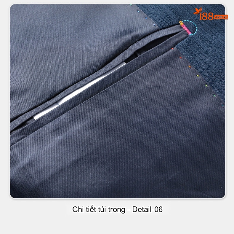 Áo Vest/Blazer Nam Dáng Ôm Vừa Vặn Chống Nhăn Màu Xanh Navy chi tiết 19