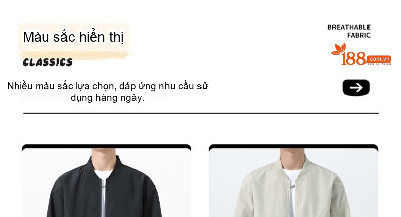 Áo Khoác Bomber Nam Phong Cách Mỹ Form Rộng Chống Gió chi tiết 13