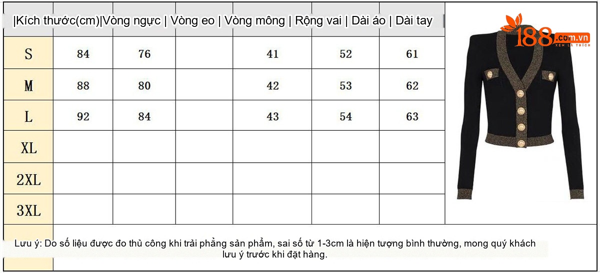 Áo Khoác Cardigan Nữ Dệt Kim Tay Dài Cổ chữ V Màu Đen, Trắng chi tiết 1