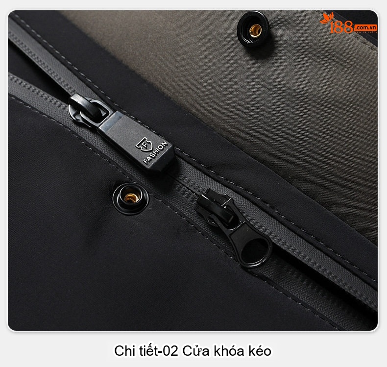 Áo Khoác Phao Nam 3in1 Lót Lông Vũ Trắng Dày Dặn Có Mũ Trùm Đầu Màu Xanh Navy, Đen, Xám chi tiết 24