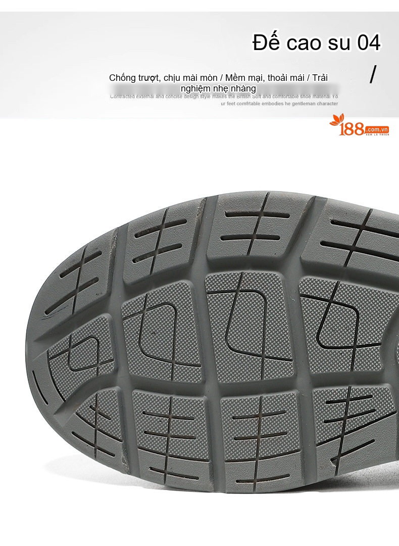Giày Martin Cao Cổ Nam Da Thật Phong Cách Outdoor Chiều Cao Đế Khoảng 3cm Màu Đen, Xám chi tiết 10