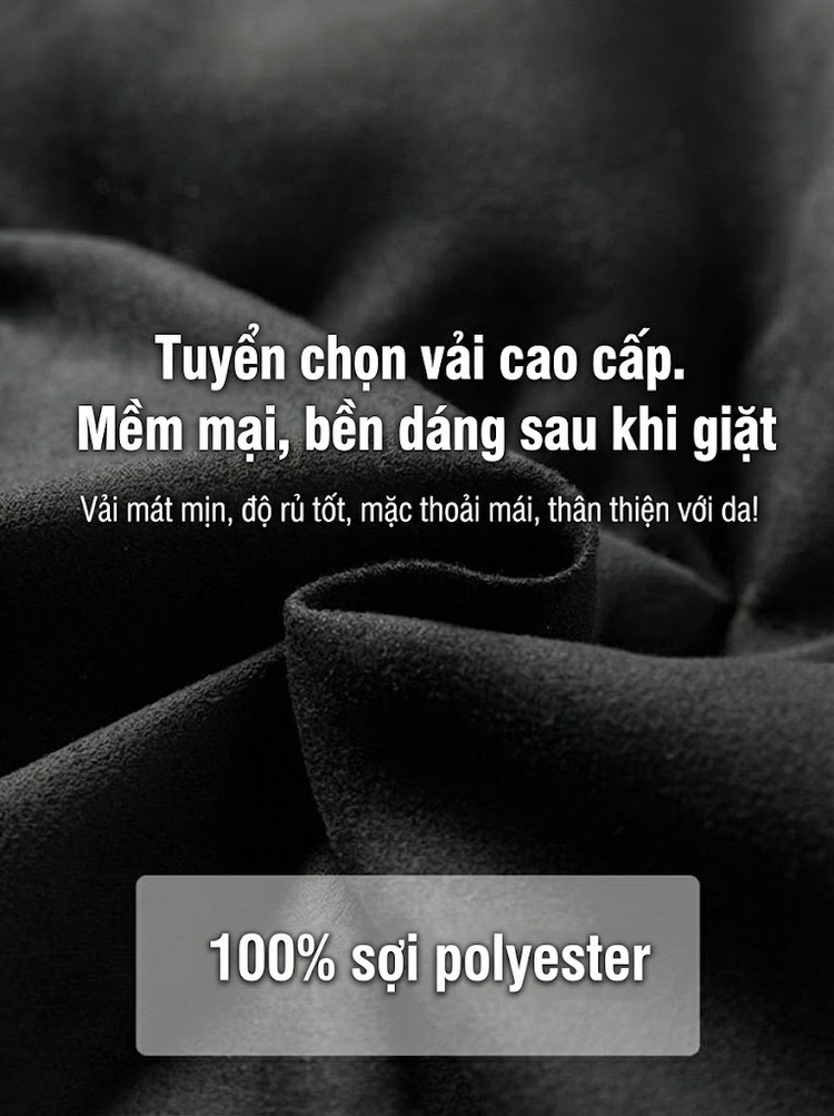 Áo Khoác Cotton Nam Nữ Cổ Trụ Dáng Rộng Màu Đen, Nâu, Xám