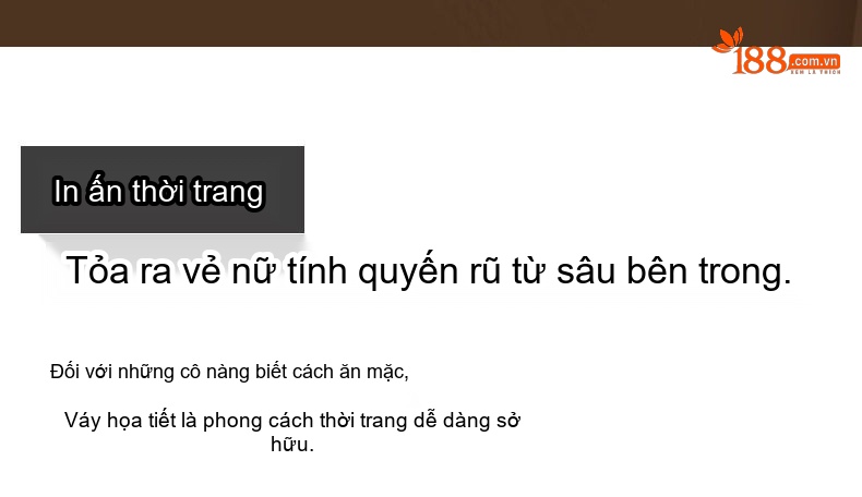 Váy Dài Tay dáng chữ A Chiết Eo Cổ chữ V Chữ A Họa Tiết Màu Đỏ, Xanh Navy chi tiết 2