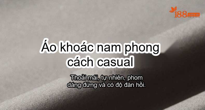 Áo Khoác Nam Dáng Suông Cổ Bẻ Khóa Kéo Mỏng Nhẹ Phong Cách Công Sở Màu Xám, Xanh Đen chi tiết 1