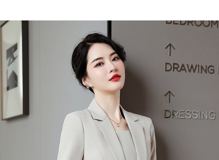 Bộ Vest Công Sở Nữ Tay Lỡ Màu Hồng chi tiết 48