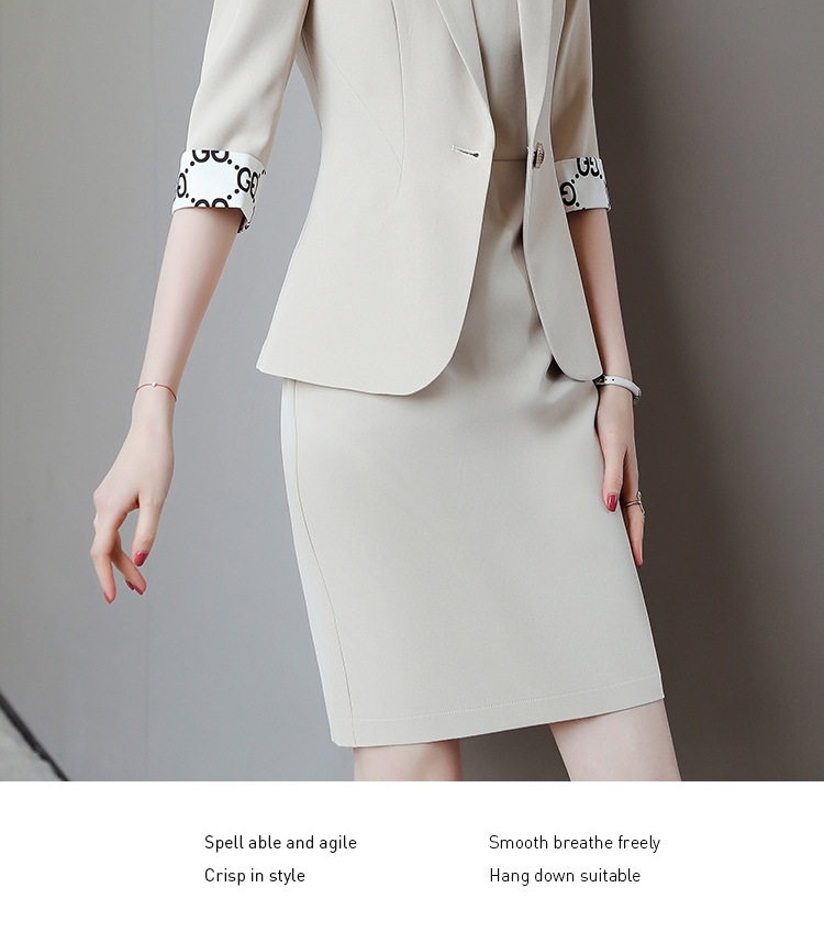 Bộ Vest Công Sở Nữ Tay Lỡ Màu Hồng chi tiết 49