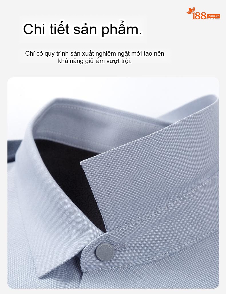 Áo Cardigan Nam Dệt Kim Lót Lông Giữ Ấm Kháng Khuẩn Màu Đen, Trắng, Xám, Xanh Navy... chi tiết 22