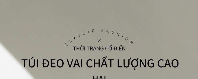 Túi Đeo Vai/Đeo Chéo Nữ Da Mềm Thiết Kế Nhỏ Gọn Màu Nâu, Kem, Xám chi tiết 1