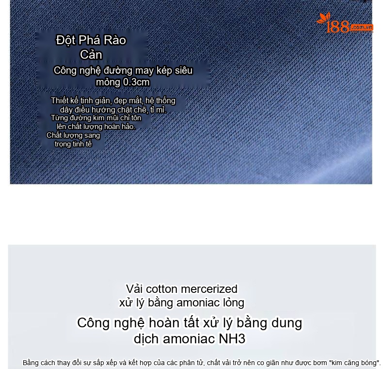 Áo Thun Dài Tay Nam Sợi Amoniac Lụa Cotton Áo Kiểu Mặc Lót Cao Cấp Màu Trắng, Xám, Xanh, Nâu... chi tiết 6