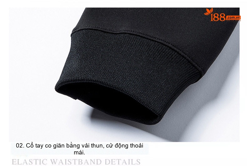 Áo Khoác Bomber Nam Cổ Trụ Khóa Kéo Phong Cách Casual Màu Nâu, Xanh, Đen, Trắng... chi tiết 17