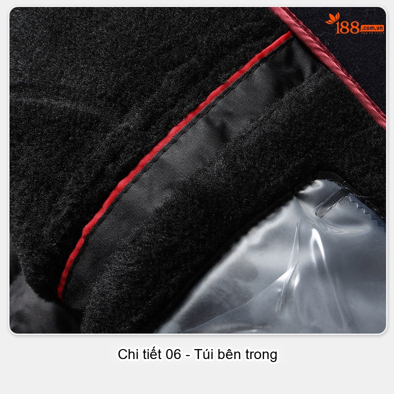 Áo Khoác Nam Cổ Trụ Lót Lông Cừu Mùa Thu Đông Màu Đen, Xanh Navy, Xám chi tiết 27