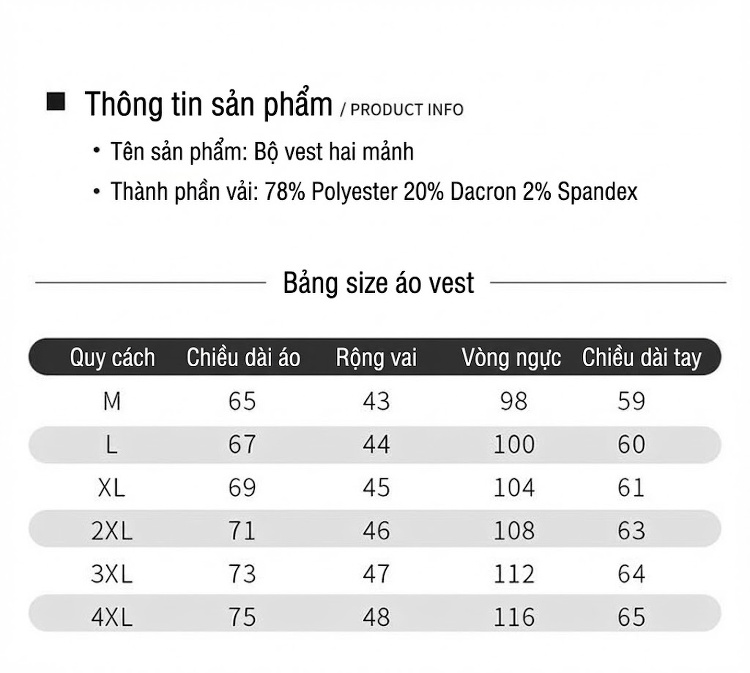 Bộ Vest Nam Màu Trơn Kiểu Dáng Ôm Vừa Vặn Phong Cách Hàn Quốc Màu Đen, Xám chi tiết 5