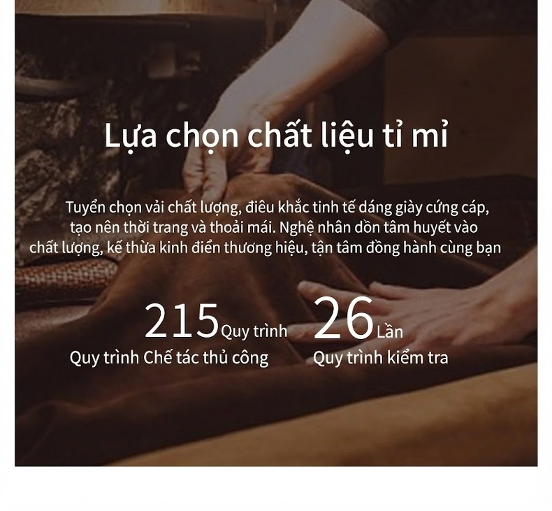 Giày Lười Nam Da Bò Chân To Đế Dày Chiều Cao Đế Khoảng 4cm Màu Đen, Nâu chi tiết 6