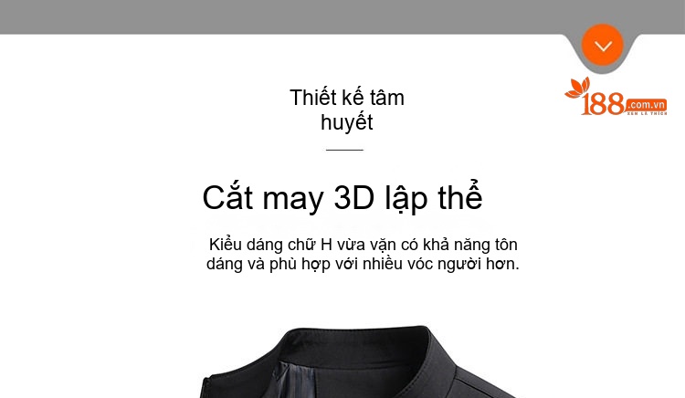 Áo Khoác Bomber Nam Cổ Trụ Thêu Họa Tiết Mỏng Nhẹ Màu Đen, Xanh Navy chi tiết 5