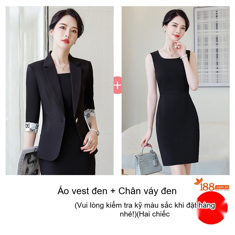 Bộ Vest Công Sở Nữ Tay Lỡ Màu Hồng