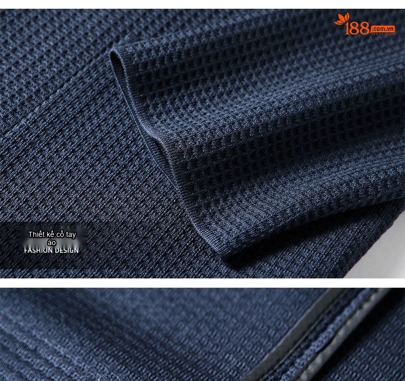 Áo Vest Nam Dệt Kim Phong Cách Casual Thu Đông Màu Xanh Navy, Đen chi tiết 15