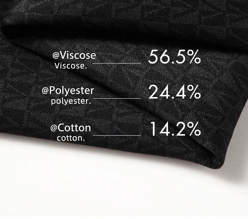 Áo Vest Nam Họa Tiết Chữ In Chìm Phong Cách Lịch Lãm Màu Đen chi tiết 3
